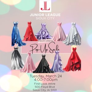 Prom Dress Pop Up Sale - Junior League of Sioux City, IA
